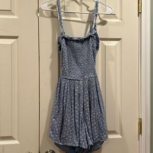 HOLLISTER blue romper - XS